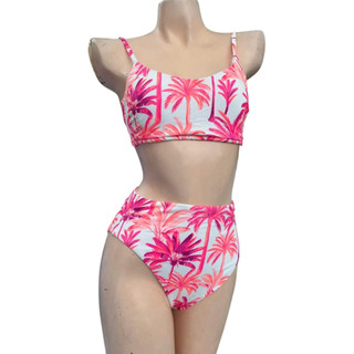 Bikini 2 mảnh, đồ bơi nữ họa tiết bắt mắt, trẻ trung, tôn dáng, che khuyết điểm tốt hàng VNXK