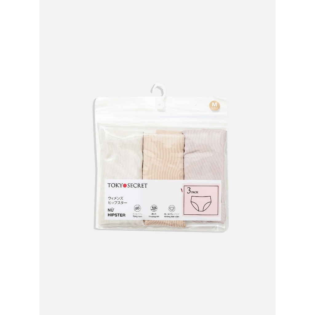 Combo 3 quần lót nữ không đường may, thoáng khí TOKYOLIFE 40006033