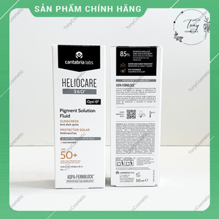 [Bản Mới] Kem chống nắng Helio 360 Pigment Solution Fluid 50ml giảm đốm nâu, đều màu da