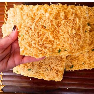 Combo 3 gói cơm cháy siêu chà bông - cơm cháy ninh bình - túi 250g - đồ ăn vặt - đặc sản truyền thống