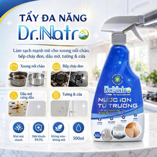 Dr Natro Siêu Tẩy Đa Năng Tẩy Sạch Mọi Vết Bẩn Chai 500ml- Siêu Sạch
