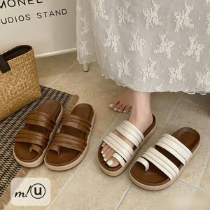 👢🩴👢dép xỏ ngón quai da hai cầu
