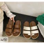 👢🩴👢dép xỏ ngón quai da hai cầu