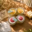 nến thơm tạo hình nến cúng Dùng trang trí hay decos bàn phật đều thích hợp, tạo hình bắt mắt và nhỏ gọn