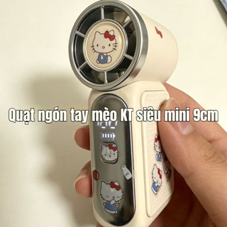VZA Quạt mini X688 Tích Điện Mini Cầm Tay 200 Cấp Độ ,Quạt Sạc Tích Điện Động Cơ Không Chổi Chạy Êm