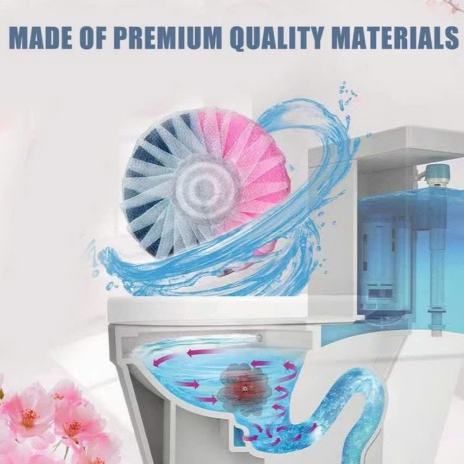 Combo 5 Viên Thả Bồn Cầu Hương Hoa Hồng, Tẩy Sạch Cặn Bẩn Làm Sạch Thơm Mát Bồn Cầu