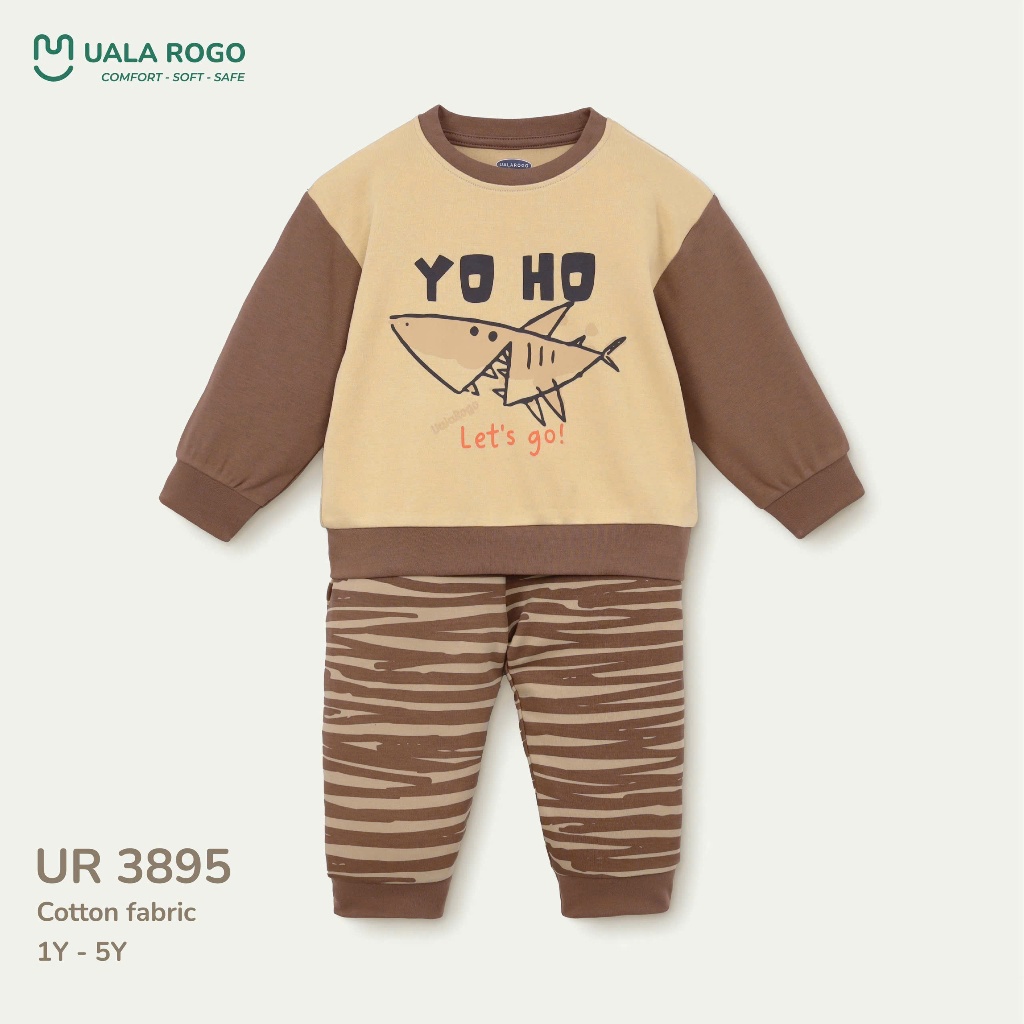 (9-27kg, 1-5Y) Bộ Dài Tay Cotton Uala UR3812 UR3877 UR3876 UR3894 UR3895 UR255 UR246