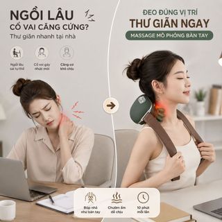 Máy Massage Cổ Vai Gáy Kachi MK449