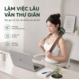 Máy Massage Cổ Vai Gáy Kachi MK449