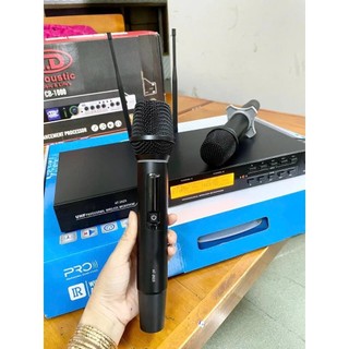 Micro Không Dây AT-2023 Karaoke Gia Đình, Quán Hát, Loại Bỏ Tạp Âm, Chống Hú, Hát Nhẹ, Rít Hoạt Động Bền Bỉ