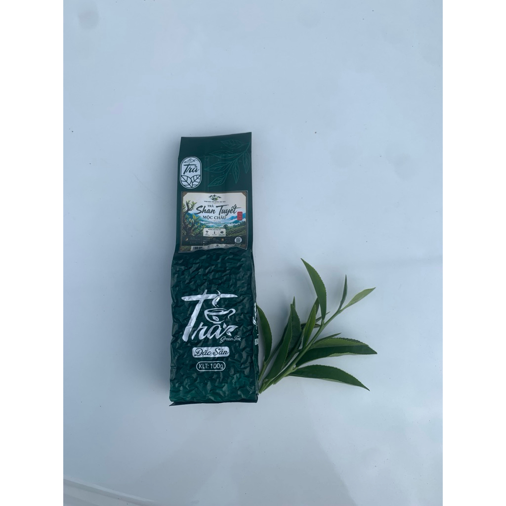 [100g] Trà Shan Tuyết Gia Bảo - Đặc Sản Mộc Châu - Tinh Túy Từ Núi Rừng Tây Bắc - Hương Thơm Tự Nhiên - Thanh Lọc Cơ Thể