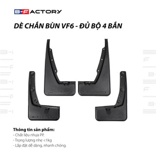 Chắn bùn trước sau xe VF6 (Sáu)