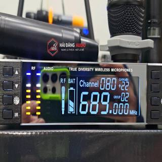 Hàng Mới 2025 |  Micro không dây JBprosound UR-30S 6 Râu Ăng-Ten, Thu Sóng Và Bắt Sóng, Ổn Định.
