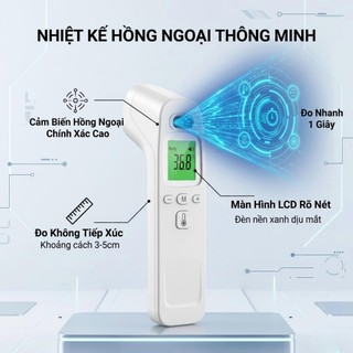 Nhiệt Kế Hồng Ngoại Xiaomi PHICON Cao Cấp 2026 Cho Bé – Đo Nhanh, Chuẩn Y Tế, Màn LCD Rõ Nét
