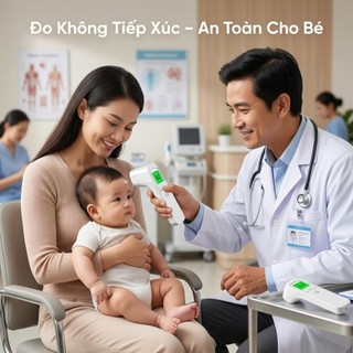 Nhiệt Kế Hồng Ngoại Xiaomi PHICON Cao Cấp 2026 Cho Bé – Đo Nhanh, Chuẩn Y Tế, Màn LCD Rõ Nét