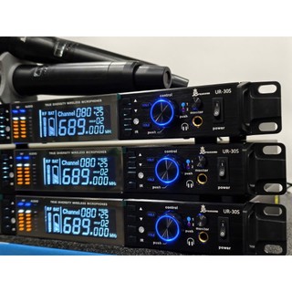 Micro Hát Karaoke JBprosound UR-30S Chống Hú - Tự Ngắt, Dò tần số sạch Bắt Sóng Xa.