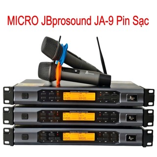 Micro Không Dây JBprosound JA-9 Pin Sạc Trực Tiếp Trên Tay Micro – Tiện Lợi, Chất Âm Trong Trẻo, Hát Nhẹ, Trầm Ấm.