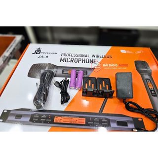 Micro Không Dây JBprosound JA-9 Pin Sạc Trực Tiếp Trên Tay Micro – Tiện Lợi, Chất Âm Trong Trẻo, Hát Nhẹ, Trầm Ấm.