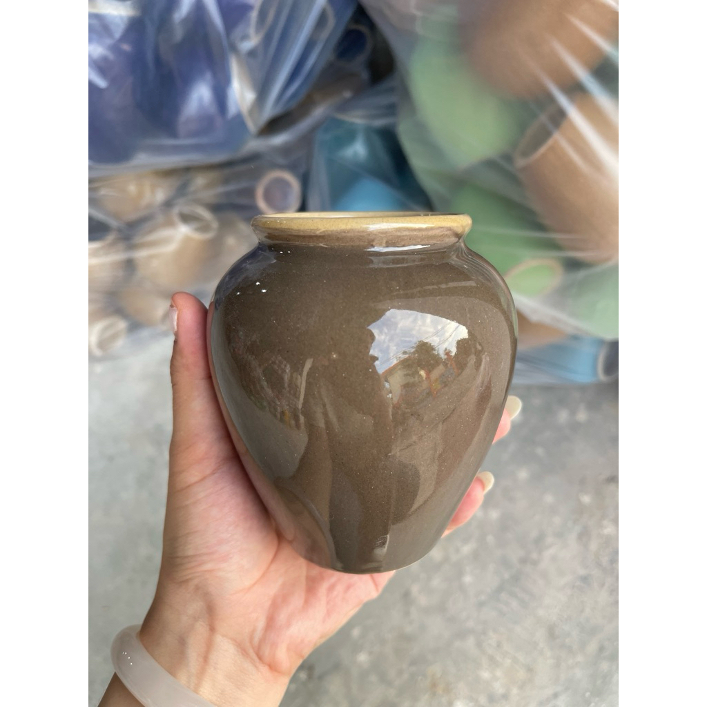 Combo 5 lu nước 500ml nhiều màu - Ly gồm decor vintage cái