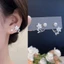 Bông Tai Hình Bướm Đính Đá Sang Trọng, BST Khuyên Tai Mạ Bạc 925 Phong Cách Nhẹ Nhàng Hàn Quốc