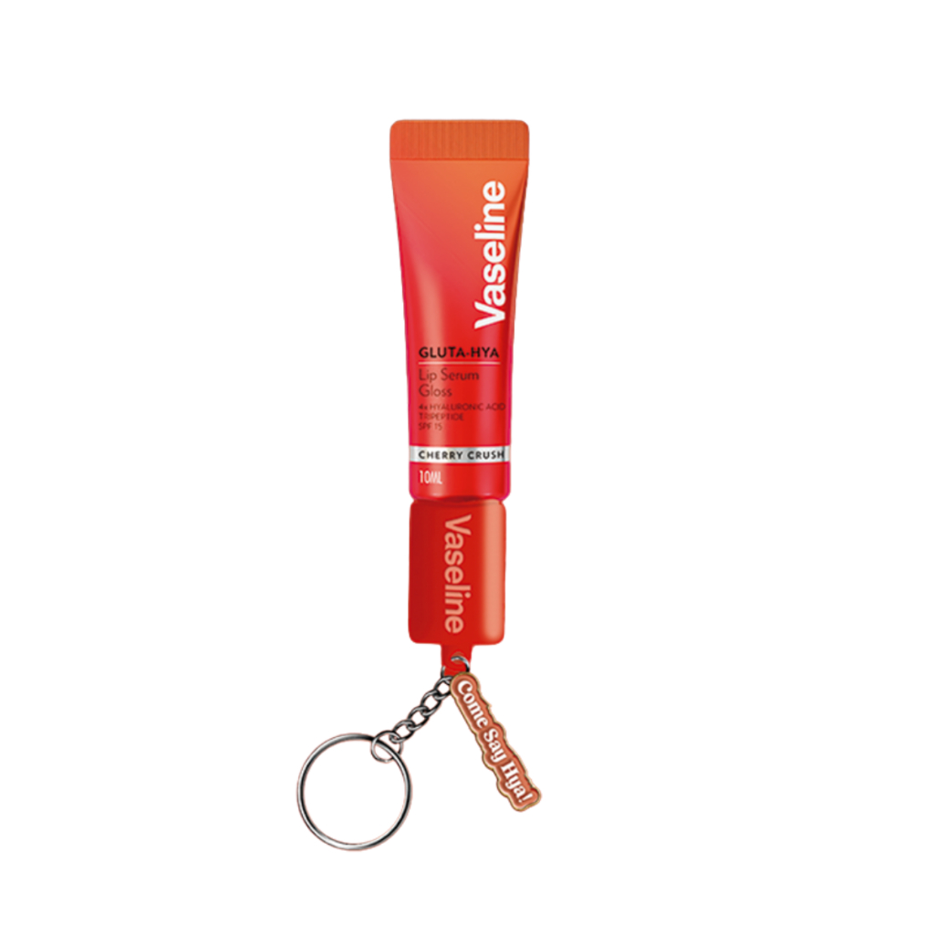 [Hàng tặng không bán] Keychain Vaseline Gluta Hya Lip Serum Gloss 10ml