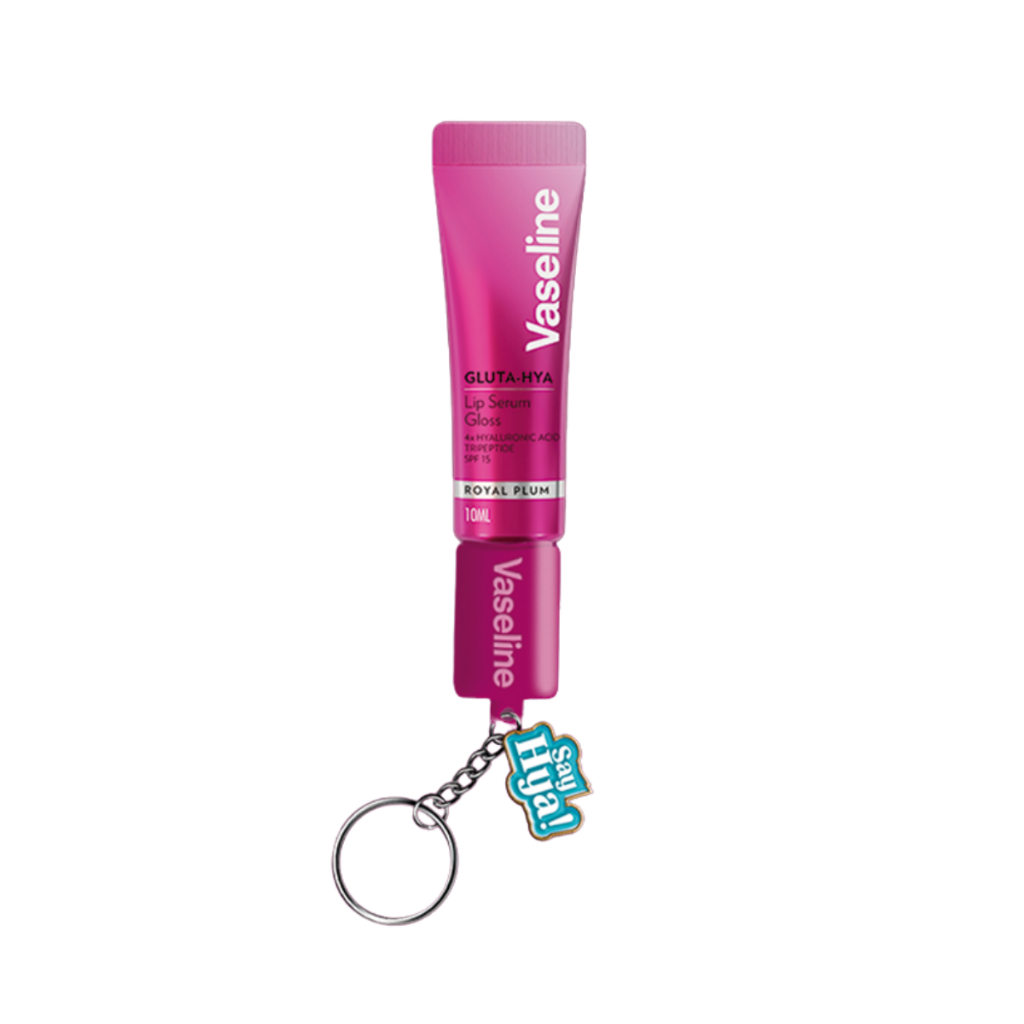 [Hàng tặng không bán] Keychain Vaseline Gluta Hya Lip Serum Gloss 10ml