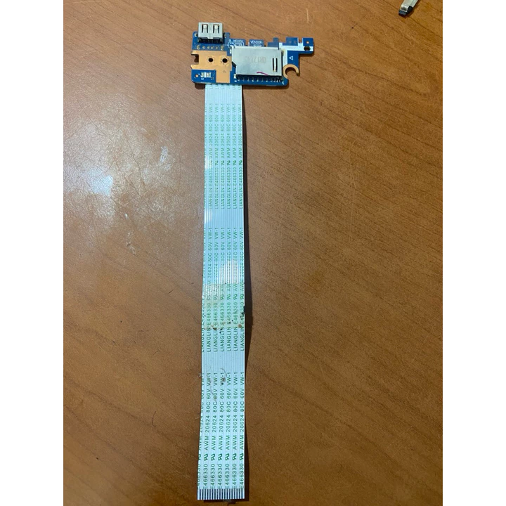 board IO usb và cáp kết nối lên main tháo máy laptop cũ HP 250 G6