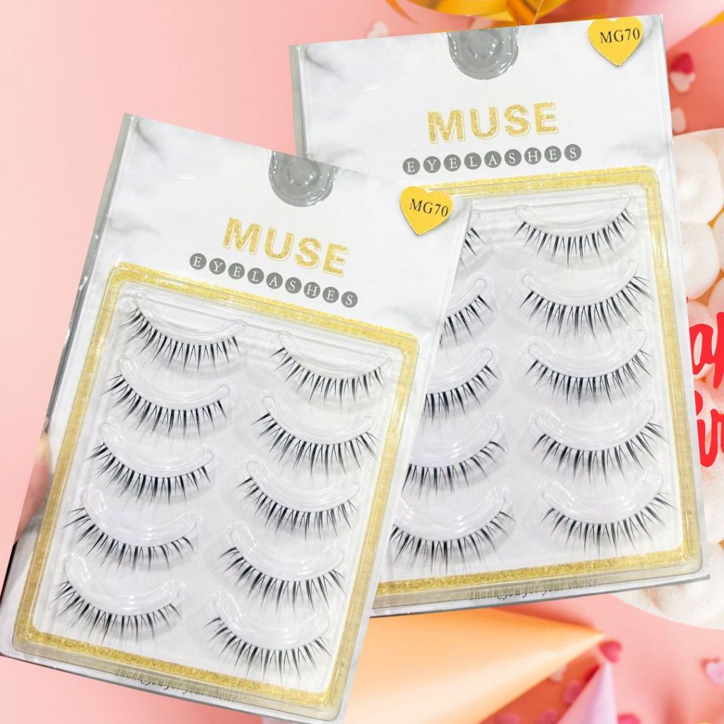 LeeVelvetLashes mi muse mg70, x101 chất liệu lông chồn cao cấp mang lại cảm giác thoải mái khi đeo
