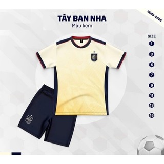 Bộ Quần Áo Bóng Đá Trẻ Em - Đội Tuyển TÂY BAN NHA