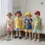 Bộ quần áo cộc tay mùa hè hình thú ngộ nghĩnh, cotton mềm mát, phong cách Hàn Quốc 8-21kg