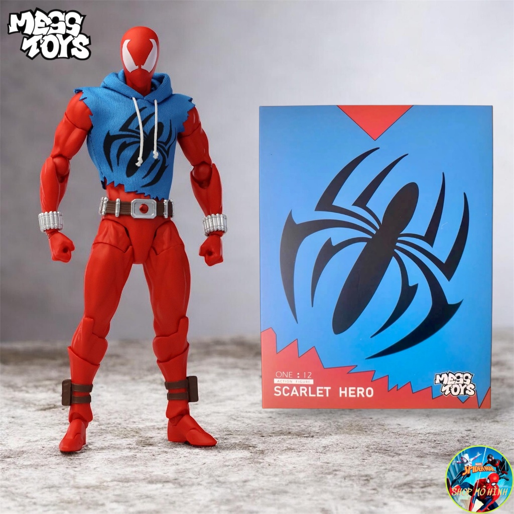 Có Sẵn) Mô Hình Mess Toys Superior Neighbor Spiderman Action