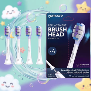 Đầu Bàn Chải Điện Trẻ Em 9pmcare Ultra Soft Kids (7-12 Tuổi) - Tương Thích Philips Sonicare