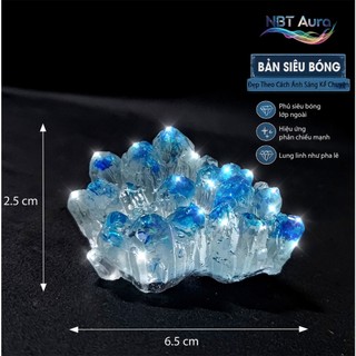 Tinh Thể Thiên Thanh Ánh Kim - Aurora Sky Crystal