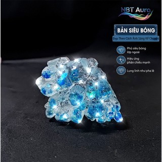 Tinh Thể Thiên Thanh Ánh Kim - Aurora Sky Crystal