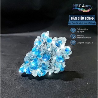 Tinh Thể Thiên Thanh Ánh Kim - Aurora Sky Crystal
