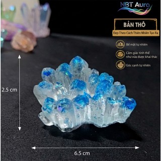 Tinh Thể Thiên Thanh Ánh Kim - Aurora Sky Crystal