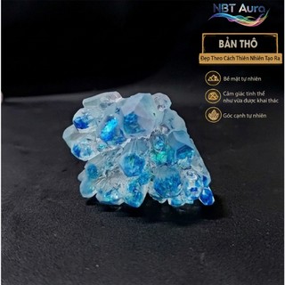 Tinh Thể Thiên Thanh Ánh Kim - Aurora Sky Crystal
