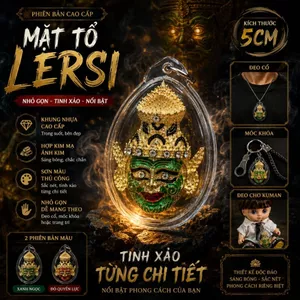 MẶT DÂY CHUYỀN LERSI QUÀ TẶNG PHỤ KIỆN TRANG TRÍ MINI SANG TRỌNG SIZE5.5CM