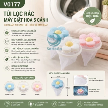 Túi Lọc Rác Máy Giặt Tự Nổi -Lưới Lọc Rác Máy Giặt -Túi Lọc Tóc – Sợi Vải