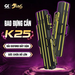 Bao Đựng Cần Túi Đựng Cần K25 Hyper Bao Cần Gấp Gọn Vải Oxford 1680D Cao Cấp
