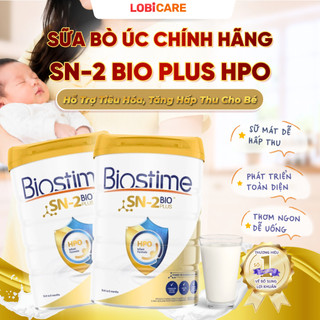 Combo 2 Lon Sữa Bò Biostime HPO Bio Plus Tăng Cường Hấp Thu Cho Bé - Sữa Bò Giúp Cải Thiện Đường Tiêu Hóa Cho Bé
