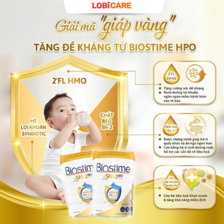 Combo 2 Lon Sữa Bò Biostime HPO Bio Plus Tăng Cường Hấp Thu Cho Bé - Sữa Bò Giúp Cải Thiện Đường Tiêu Hóa Cho Bé