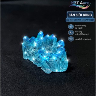 Tinh Thể Thiên Thanh Ánh Kim - Aurora Sky Crystal