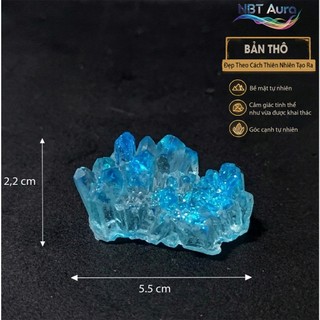 Tinh Thể Thiên Thanh Ánh Kim - Aurora Sky Crystal