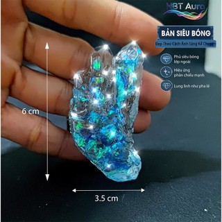 Tinh Thể Thiên Thanh Ánh Kim - Aurora Sky Crystal