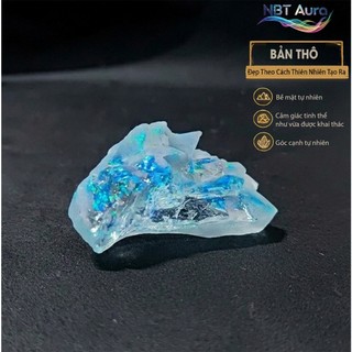 Tinh Thể Thiên Thanh Ánh Kim - Aurora Sky Crystal