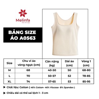 [PREMIUM COTTON] Áo Bratop nữ , áo tanktop ba lỗ có đệm ngực 3D mềm mại thoáng mát mã VAA0563