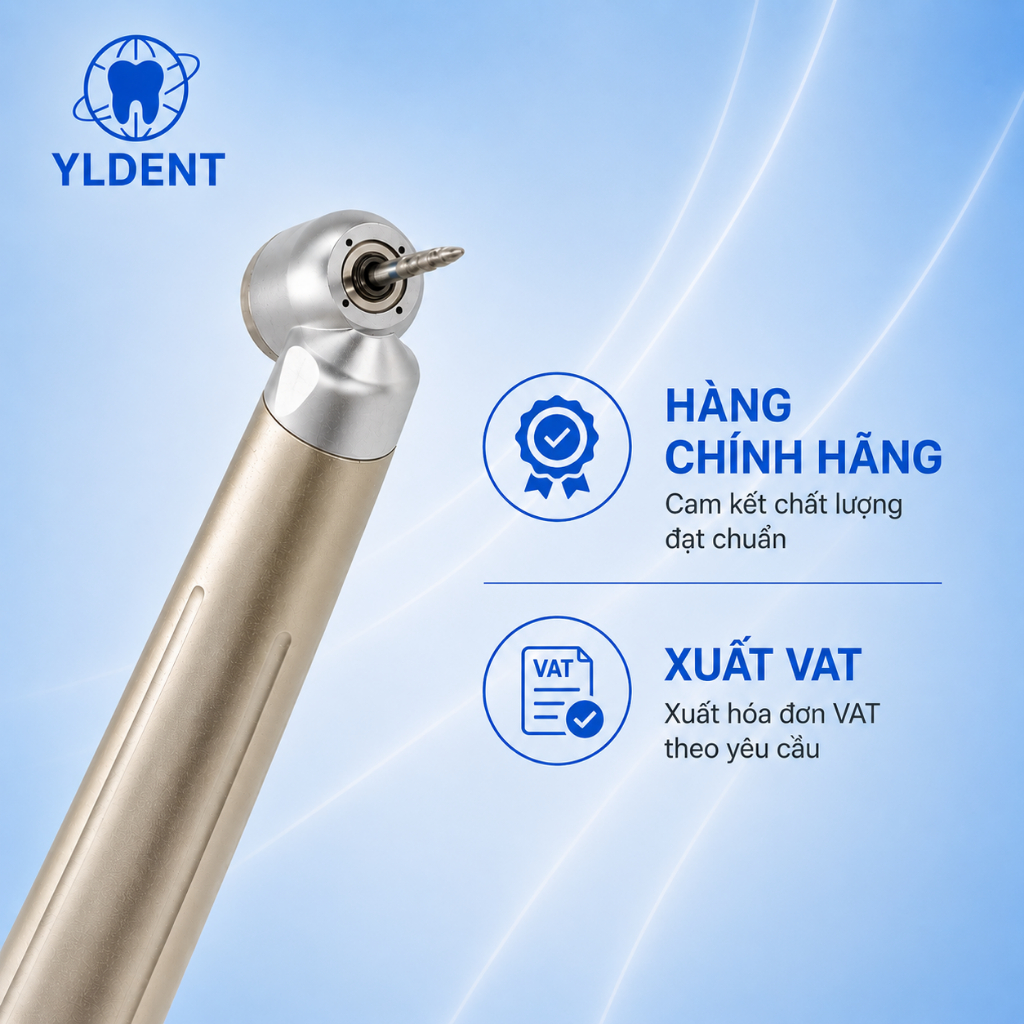 TAY CHECK CẮT RĂNG 8 YLDENT – HỖ TRỢ TIỂU PHẪU NHỔ RĂNG KHÔN HIỆU QUẢ - (Hàng Xuất VAT)
