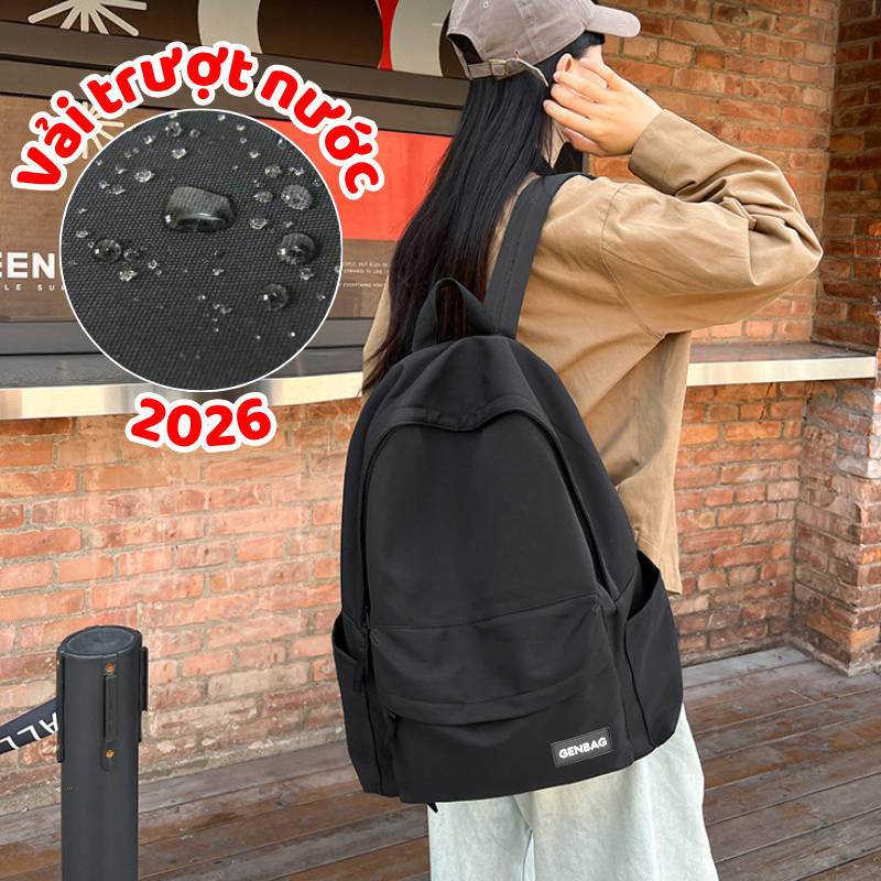 Balo Ulzzang Hàn Quốc Nam Nữ Thời Trang Giá Rẻ Cute Dễ Thương Basic BL02