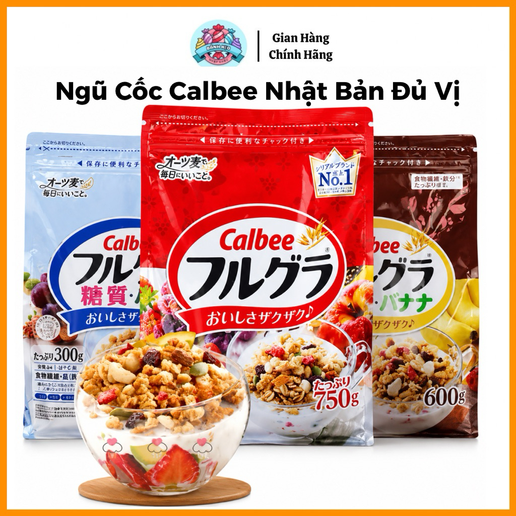 Calbee - Ngũ Cốc Giá Tốt, Chính Hãng, Đảm Bảo | Shopee Việt Nam